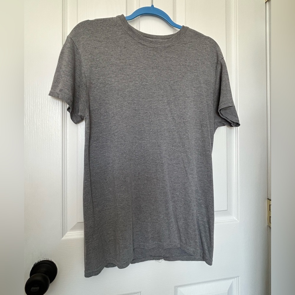 3 Shirt bundle, all size medium, 2 grey and 1 black, various brands